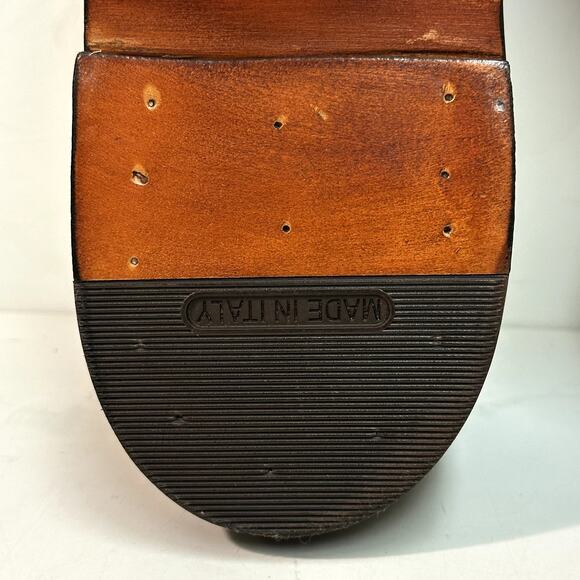 FULLY RESOLED Alden 990 Color 8 Shell Cordovan Plain Toe Blucher EUC Made USA 7 - Picture 12 of 12